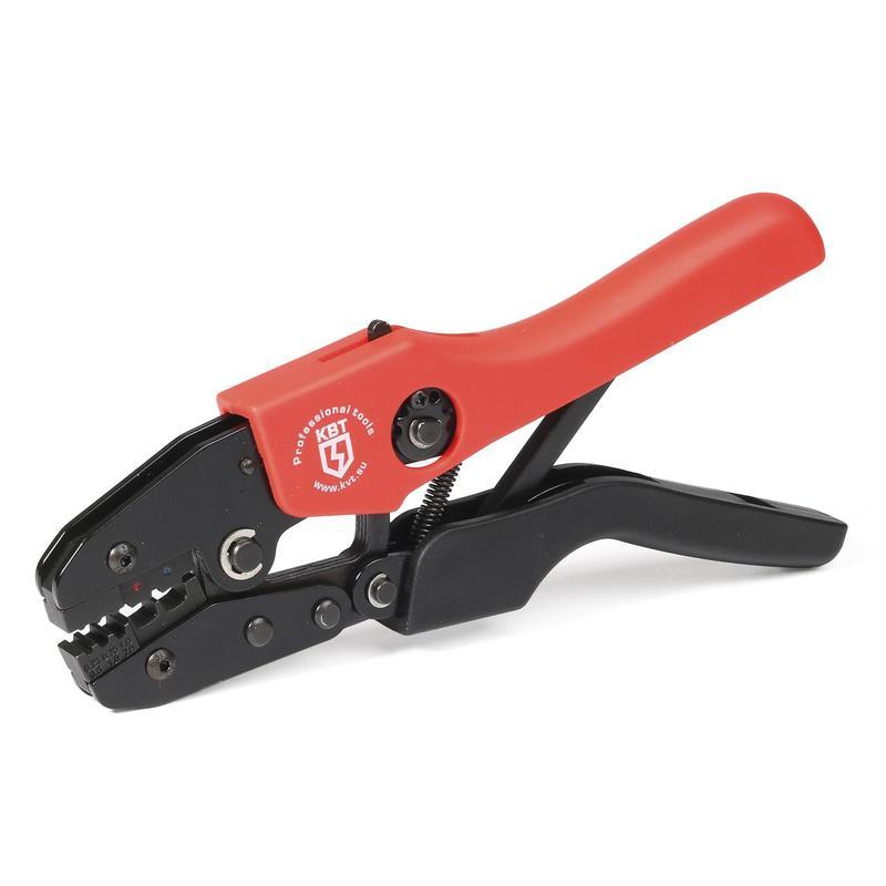 Кримпер для обжима изолированных и втулочных наконечников сечением 0.25-2.5 мм