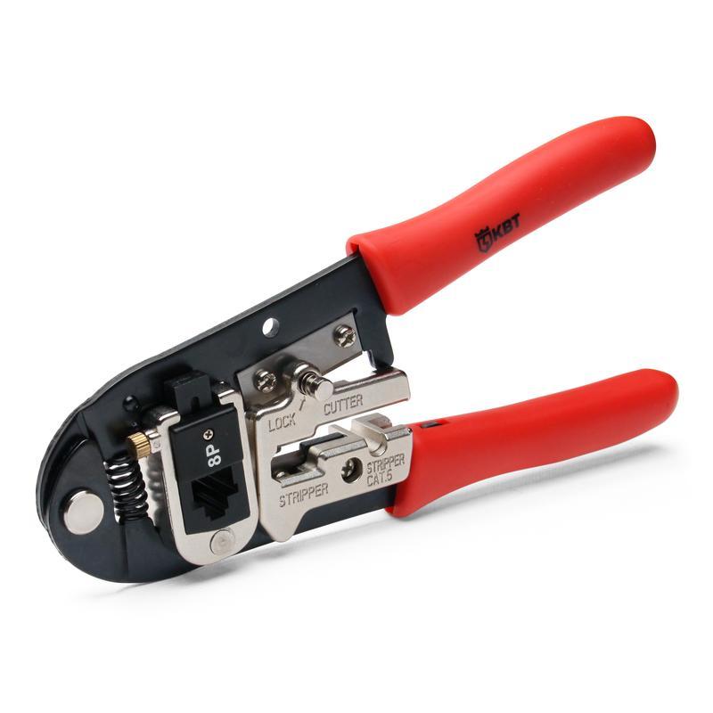 Кримпер со сменным модулем для обжима RJ-45