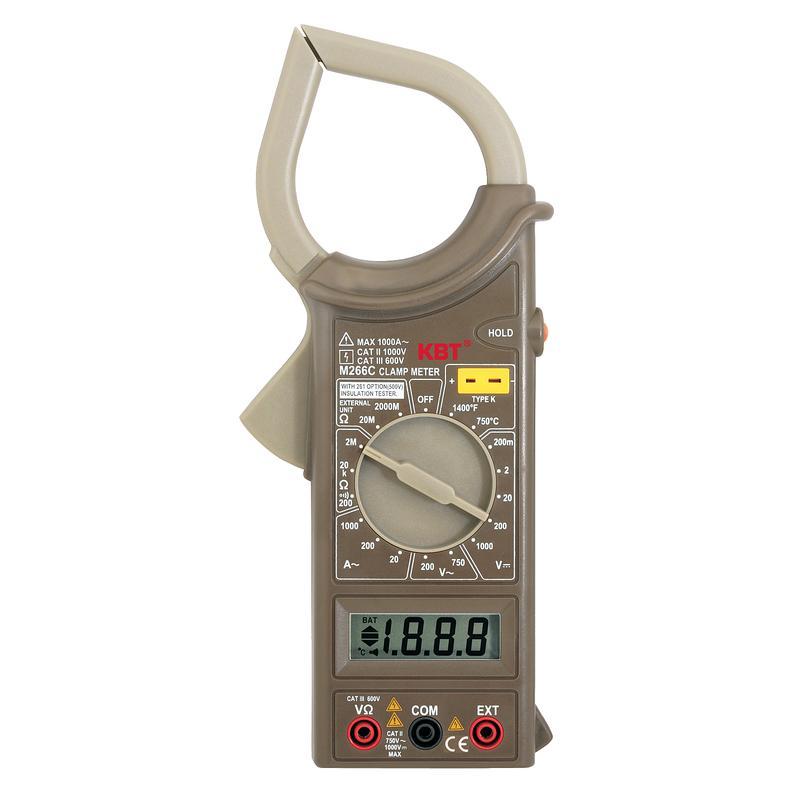 Клещи токовые цифровые M266С, M266F (КВТ)