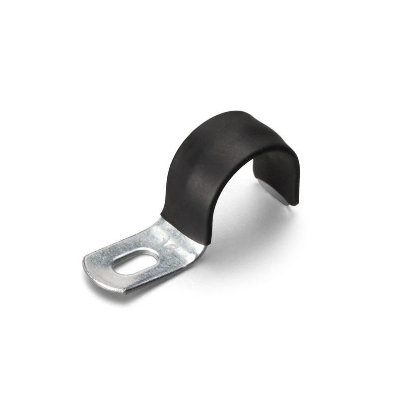 Скоба металлическая однолапковая СМО-П 21-22 с покрытием